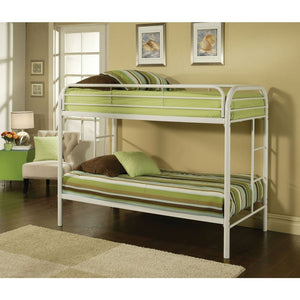 Thomas Twin Bunk Bed (White)
