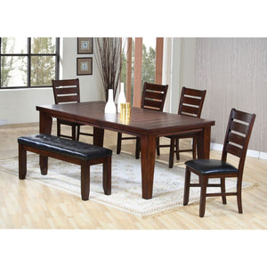 Urbana 6-PCS Dining Set (Cherry)