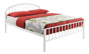 Cailyn Full Metal Bed (White)