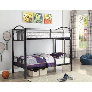 Cayelynn Twin Bunk Bed (Black)