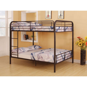 Bristol Full Bunk Bed (Dark Brown)