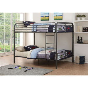 Bristol Full Bunk Bed (Gunmetal)