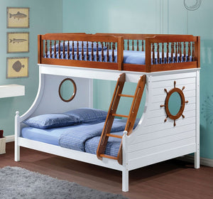 Farah Sailor Twin Over Full Bunk Bed
