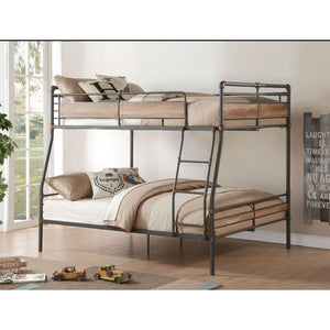 Brantley II Full XL/Queen Bunk Bed (Sandy Black)