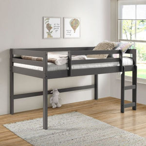 Lara Twin Loft Bed (Grey)