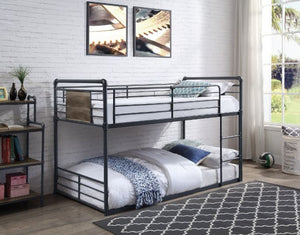 Cordelia Twin Bunk Bed (Sandy Black)