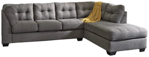 Maier 2-Piece Sleeper Sectional with Right Chaise (Charcoal)