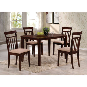 Samuel 5-Piece Pack Dining Set (Espresso)