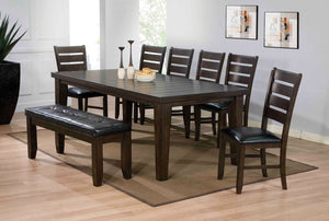 Urbana 8-PCS Dining Set (Espresso)
