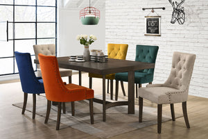 Farren 7-PCS Dining Set (Espresso)