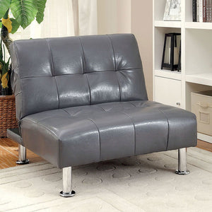 Bulle Futon Sofa Bed & Chair (Grey)