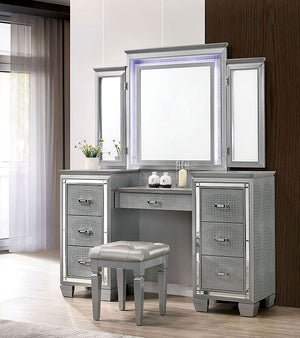 Yasmin LED Vanity with Stool