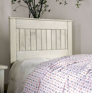 Rockwall Rustic White Headboard