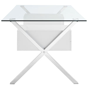 Abey Modern Office Desk (White)