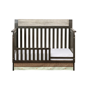 Hayes 4-in-1 Convertible Crib Coffee/Weathered Stone
