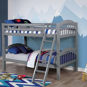 Coney Island Twin Bunk Bed (Grey)