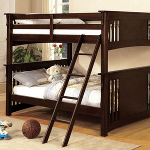 Spring Creek Full Bunk Bed (Dark Walnut)