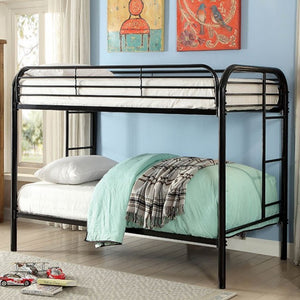 Opal Twin Bunk Bed (Black)