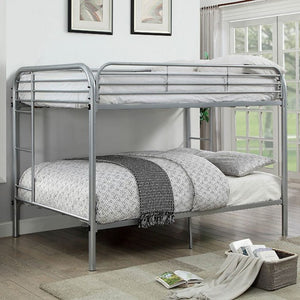 Opal Full Bunk Bed (Silver)