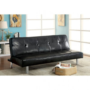 Eddi Futon Sofa Bed (Black)