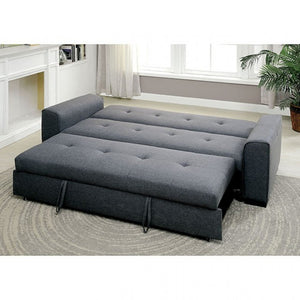 Reilly Futon Sofa Bed (Grey)