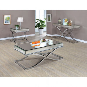 Sundance Living Room Table Collection (Chrome)