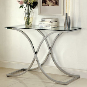 Luxa Living Room Table Collection (Chrome)