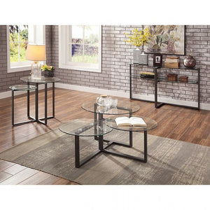 Keely Living Room Table Collection (Grey)