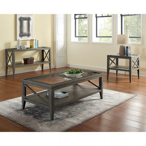 Izar Living Room Table Collection (Grey)