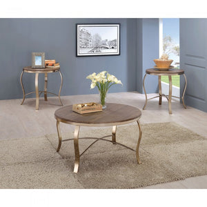 Wicklow 3-PCS Table Set (Champagne)