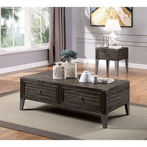 Piedmont Wooden Coffee Table (Dark Oak)