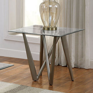 Wohlen Living Room Table Collection (Champagne)