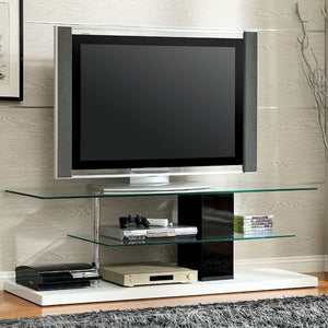 Neapoli TV Stand (Black/White)