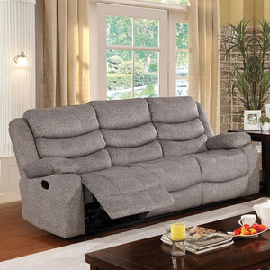 Castleford Living Room Reclining Set (Grey)