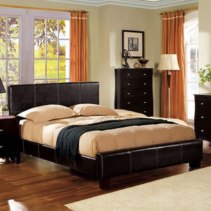 Uptown Contemporary Bed (Espresso)