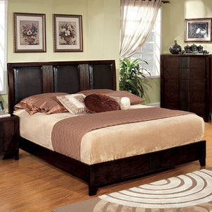 Colwood Contemporary California King Bed (Espresso)