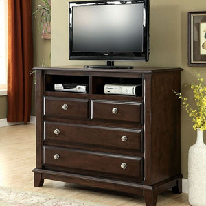 Litchville TV Stand (Brown Cherry)