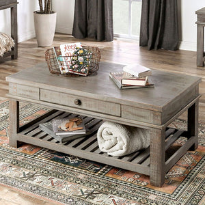McAllen Rustic Coffee Table (Rustic Grey)