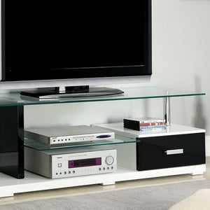 Egaleo TV Stand (Black/White)