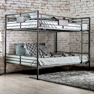 Olga Queen Bunk Bed (Black)