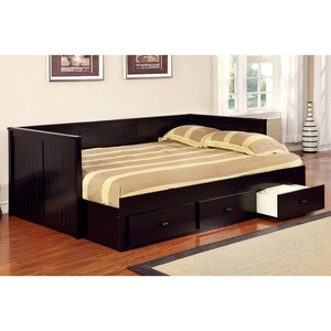 Wolford Full Daybed With Storage Drawers (Black)
