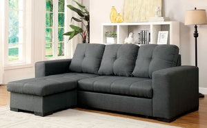 Denton Sleeper Sectional (Grey)