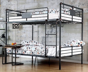 Olga Full Bunk Bed (Black)