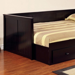 Wolford Full Daybed With Storage Drawers (Black)