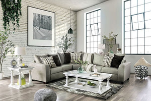 Barnett Urban Contemporary Sectional (Grey)