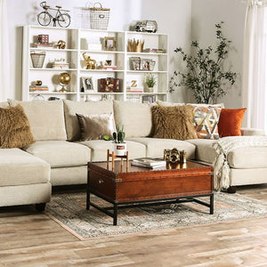 Carnforth Transitional Sectional (Tan)