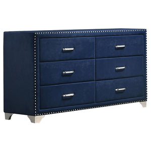 Melody Pacific Blue Bedroom Collection