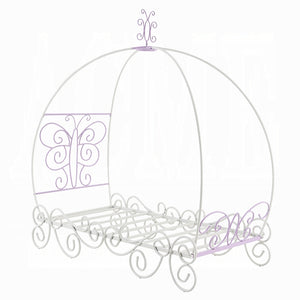 Priya II Princess Bed (White/Light Purple)