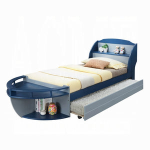 Neptune II Twin Bed (Grey/Navy)