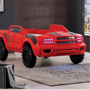 Roverton Twin Truck Bed with Lights and sounds